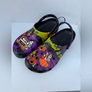 Disney Halloween Crocs- Black and Purple